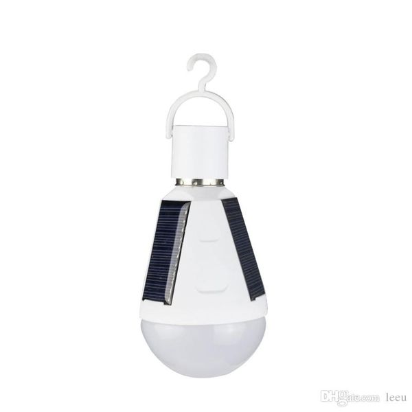 Lampe solaire portative 7W 12W Led lumière solaire extérieure lumière de secours ampoule LED pour Camping tente pêche éclairage lampara