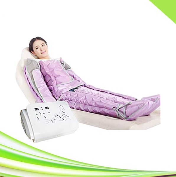 Machine portable de présothérapie pour salon de spa, appareil amincissant, pressothérapie, drainage lymphatique, massage à pression d'air, masseur de jambes