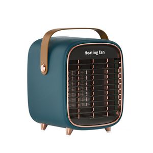 Draagbare ruimteverwarming Persoonlijke kleine verwarming Veilig Kantoor Kantoor Warmte Desktop Elektrische kachels voor Winter Warm Keeping apparatuur