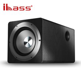 Draagbare luidsprekers 100W Ibass 6,5 inch Actieve subwoofer luidspreker 360 Stereo echo muur versterker multimedia computer tv woonkamer 221101