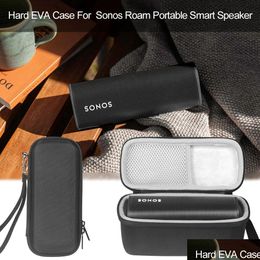 Draagbare luidsprekers 2021 Schokbestendig Eva Wlan Bluetooth-luidsprekerhoes voor Sonos Roam Draag beschermende harde doos Drop Delivery Electroni Otira