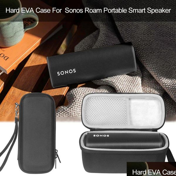 Haut-parleurs portables 2021 EVA WLAN Bluetooth Haut-parleur Case pour Sonos Roam Transportant Boîte de protection Hard Drop Livraison Electroni Otira