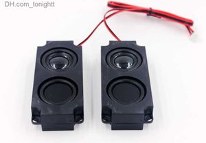 Draagbare Luidsprekers 2 stuks 5 W 8 Ohm Volledige Range Transparant Geluid Holle Luidspreker Dual Trillingen Film Audio Speaker Z230801