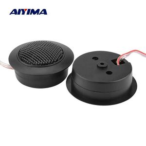Conférenciers portables Aiyima 2pcs 1,5 pouce Dome Film de soie Twitter Speaker Drive 4 ohm 30W Mini Tweeter haut-parleur Diy Car System Système S245287