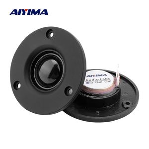 Portable Speakers AIYIMA 2Pcs 3 Inch Tweeter Sound Music 25 Core Silk Membrane 4 6 Ohm 20W Treble HIFI Home Theater Loudspeaker 221022