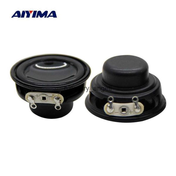 Portable Haut-parleurs AIYIMA 2 pièces 32MM Mini haut-parleur haut-parleur 4 ohms 3W Portable gamme complète haut-parleur amplificateur Home Sound cinéma bricolage HKD230904