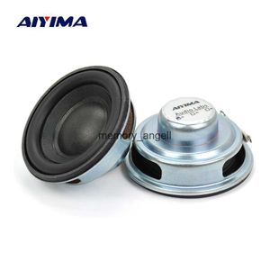 Portable Haut-parleurs AIYIMA 2 pièces Mini haut-parleurs Audio 50MM 4 ohms 5W caisson de basses multimédia haut-parleur Portable amplificateur de son haut-parleur bricolage HKD230904