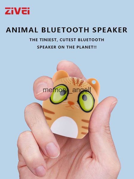 Haut-parleurs portables Mini haut-parleur sans fil animal Mode Micro haut-parleur Puissant haut-parleur Bluetooth sans fil stéréo avec Boom Bass Mini Sound Box HKD230905