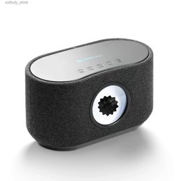 Haut-parleurs portables Anti-gravité Ferrofluide Venom Haut-parleur Visualisation de la musique Bluetooth 5.1 Haut-parleur fluide magnétique 15W Fonction de charge sans fil Q240328