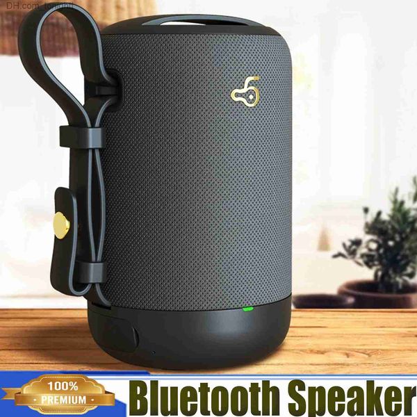 Tragbare Lautsprecher Bluetooth-Lautsprecher HIFI 3D 360 Stereo-Sound FM-Radiofunktion USB/TF/AUS-Verbindung Tragbarer kabelloser Lautsprecher für Telefon PC Q230904