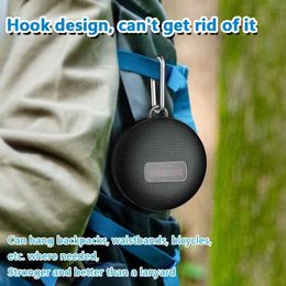 Haut-parleurs portables haut-parleur Bluetooth boîte de son Portable musique sans fil Mini caisson de basses déflecteur sanglant vélo vélo fort