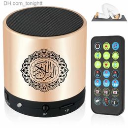 Tragbare Lautsprecher, Bluetooth-Lautsprecher, Koran-Koran-Rezitator, muslimische Lautsprecher, unterstützt 8 GB FM MP3 TF-Karte, Radio-Fernbedienung, 15 Übersetzungssprachen, Q230905