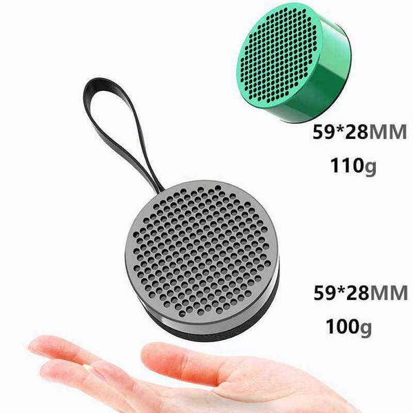Haut-parleurs portables Haut-parleur Bluetooth Super Bass Batterie de musique électronique Haut-parleurs complets Smartphone avec 25 Ultra Mini Audio HiFi sans fil T220831