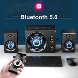 Haut-parleurs portables Bluetooth haut-parleur USB filaire mode ordinateur de bureau pour lecteur de musique stéréo caisson de basses boîte de son PC J240117
