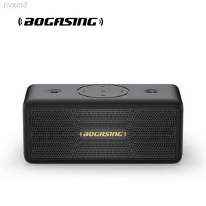 Haut-parleurs portables bogasing m5 haut-parleur Bluetooth 40W Bluetooth 5.3 haut-parleurs sans fil avec son surround à 360 degrés ipx7 imperméable 30h temps de jeu D240425