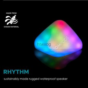 Draagbare luidsprekers Boompods-luidspreker Outdoor Mini IPX7 Waterdichte klankkast BT5.0 Louderspeaker Stereo Kleurrijke discolichten Surround-luidspreker YQ240116