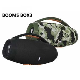 Draagbare luidsprekers BOOMS Box 3 High-Power 40W Bluetooth-luidspreker Portable waterdichte draadloze subwoofer 360 Stereo Surround TWS Caixa de Som Spreker J240505