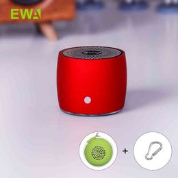 Altoparlanti portatili EWA A103 Mini altoparlanti Bluetooth Altoparlante basso tedesco per campo esterno/interno/bicicletta/Ravel scatola metallica suono forte T220831