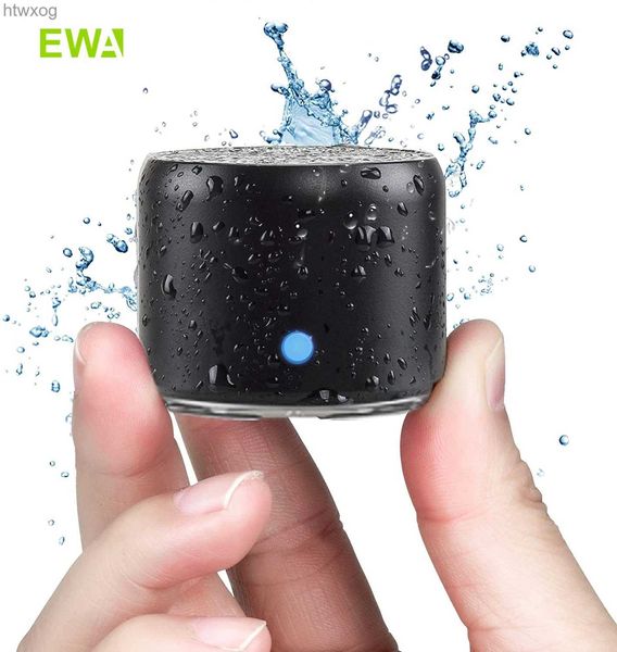 EWA A106 Pro Mini haut-parleur Bluetooth avec radiateur de basses personnalisé IPX7 étanche haut-parleurs super portables étui de voyage emballé YQ240124