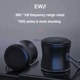 Altavoces portátiles EWA A119 Altavoz Bluetooth Ultra Mini Portátil IPX7 Impermeable Pistola de acero pequeña Macaron Bluetooth Audio Teléfono Altavoz de la computadora YQ240116