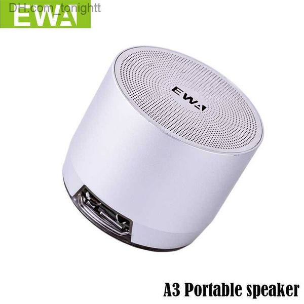 Haut-parleurs portables EWA A3 Haut-parleurs Bluetooth portables Appels mains libres Petits haut-parleurs Basses lourdes Haut-parleur stéréo Bluetooth sans fil Q230904