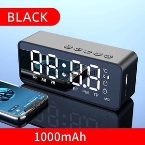 Draagbare luidsprekers G50 draadloze Bluetooth-luidspreker met FM-radio Mini draagbare kaart Spiegel Wekkergeluid Dubbele wekkerinstellingen voor alle telefoons HKD230904