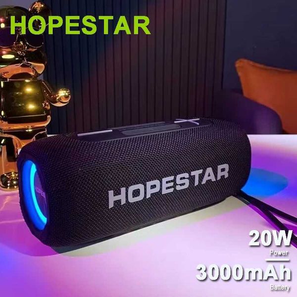 Haut-parleurs portables HOPESTAR P32 20W haut-parleur Boombox haute puissance Portable Bluetooth Subwoofer MP3 PLAYER COLUNM COLUMN CENTRE J240505