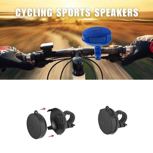 Altavoces portátiles INWA MZ-360 Wireless Bluetooth Bicycle Speaker TF USB IPX7 Implaz y a prueba de gota para música de música al aire libre Monte de bicicleta 221022