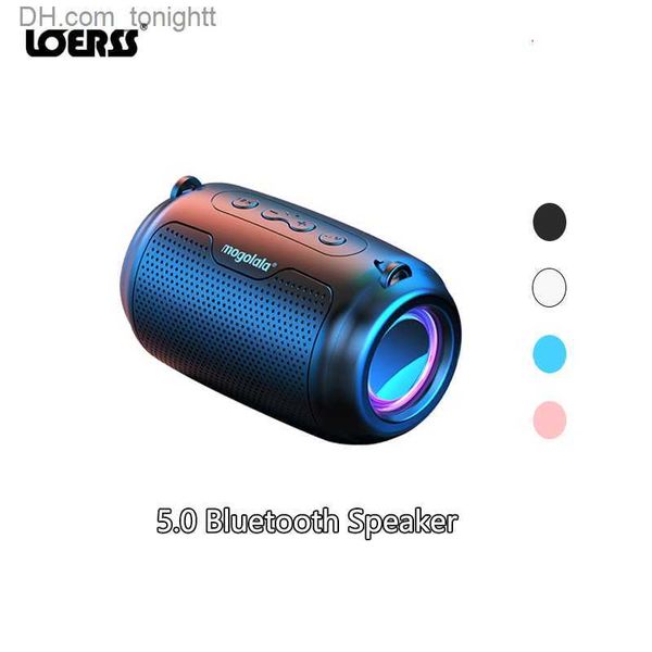 Haut-parleurs portables LOERSS 5.0 Bluetooth haut-parleur Hifi stéréo son haut-parleur Extra basse barre de son étanche Portable Subwoofer jeu musique en plein air Q230904