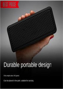 Draagbare luidsprekers Mini Bluetooth -luidspreker Draadloos sprekend Deepbass hifi waterdichte headsets luidsprekerbox noisecancelling 9D stere5607045