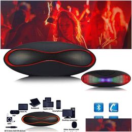 Haut-parleurs portables mini stéréo wireless bluetooth haut-parleur 3d System System Tf Super Bass Colonne acoustique environnant Drop délivre DH90I