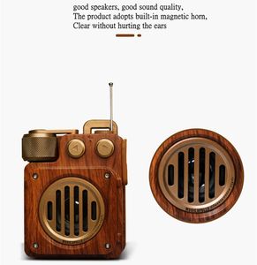 Haut-parleurs portables Musique Sans Fil Bluetooth Son Subwoofer Mini Mode FM Radio Extérieure Petit Ordinateur De Bureau Fort R230801