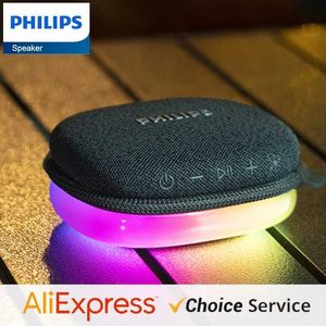 Conférenciers portables Philips New TAS2307 Bluetooth sans fil 5.3 Boîte d'enceintes stéréo HIFI Portable Mini lecteur de musique en plein air Long Standby J240505