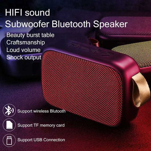 Haut-parleurs portables Portable Bluetooth Coloré Sans Fil Sport En Plein Air Haute Qualité Mini Musique Audio Lecteur R230731