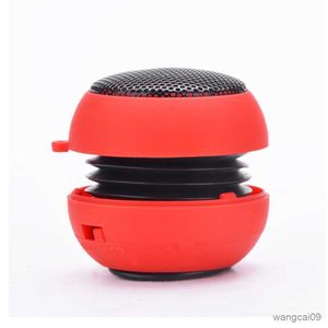 Alto-falantes portáteis Portable Hamburger Speaker Música Altifalante Player Outdoor Wired Speaker Som para Computador Telefone R230608