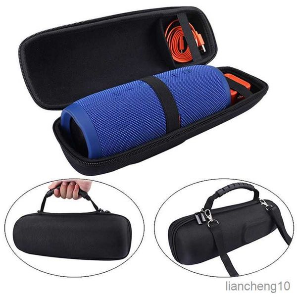 Altavoces portátiles Bolsa de transporte duro portátil para carga Funda protectora de viaje para carga Altavoz Bluetooth Enchufe de espacio adicional R230727