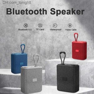 Haut-parleurs portables Pilier portatif mini haut-parleur Bluetooth extérieur étanche douche boîte de son sans fil voiture basse haut-parleur Z230801