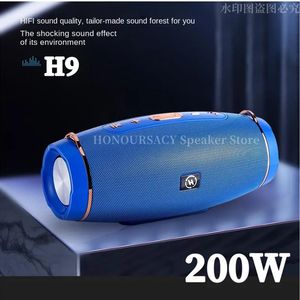 Haut-parleurs portables Caisson De basses puissant Radio FM sans fil Caixa De Som Bluetooth haut-parleur musique Bluetooth pour grande boîte De son basse haute puissance 231017