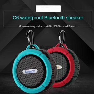 Draagbare luidsprekers RNABAU Waterdichte Bluetooth-luidsprekerMobiele auto-subwoofer Kleine luidsprekerBuitenzuignap Mini Bluetooth-audiosysteem YQ240106