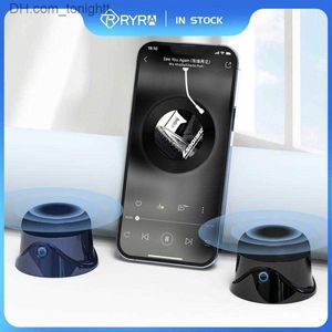 Haut-parleurs portables RYRA Portable Hifi Bluetooth haut-parleur sans fil magnétique étanche USB haut-parleur extérieur musique Surround basse boîte pour Magsafe Q230904