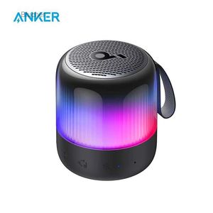 Draagbare luidsprekers Soundcore by Anker Glow Mini draagbare luidspreker Bluetooth-luidspreker met 360 audiovisuele weergave 12 uur batterij Aangepaste equalizer en LightL2404