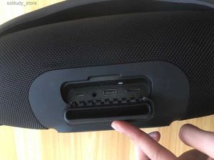 Haut-parleurs portables Haut-parleurs Beau son Boombox Bluetooth Haut-parleur Stere 3D HIFI Subwoofer Mains libres Extérieur Portable Caissons de basses stéréo avec boîte de vente au détail Q240328