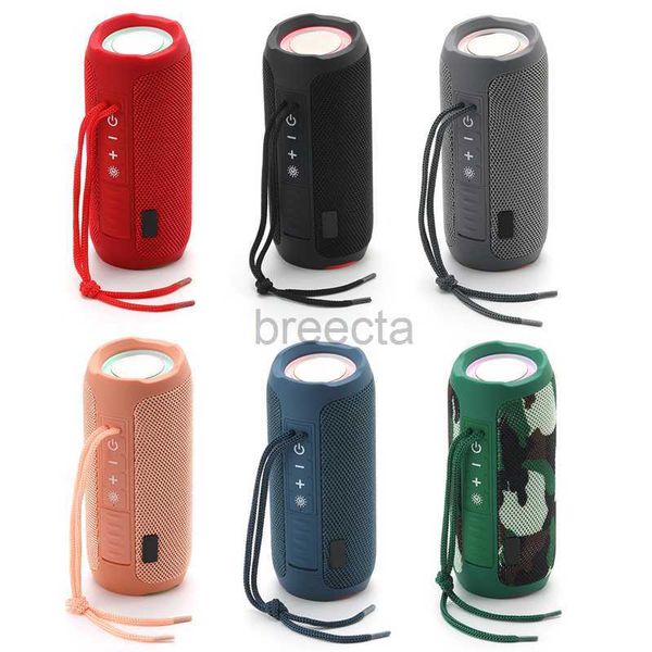 Haut-parleurs portables Haut-parleur TG-227 Haut-parleurs Bluetooth portables Haut-parleur sans fil Noir/Gris/Rouge/Bleu marine/Rose/Camo 6 couleurs X1108D 240304