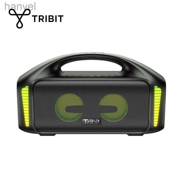 Altavoces portátiles Tribit StormBox Blast Altavoz Bluetooth portátil Sonido estéreo de 90 W con XBass IPX7 Luz LED impermeable PowerBank EQ personalizado 24318