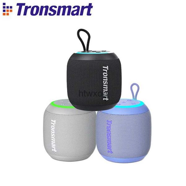 Altavoces portátiles Tronsmart T7 Mini altavoz Altavoz portátil con Bluetooth 5.3 Bajos equilibrados IPX7 Modos LED impermeables para exteriores YQ240116