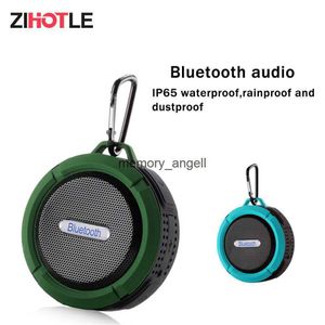 Draagbare luidsprekers Waterdichte buitendouche Bluetooth-luidspreker Draagbare kolom Mini-klankkast Draadloze auto-subwoofe Luidspreker voor telefoon Computer HKD230904