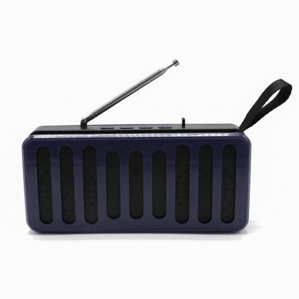 Altavoces portátiles Altavoz inalámbrico compatible con Bluetooth Supergraves Estéreo Subwoofer Soporte TWS TF AUX /USB Radio FM con antena