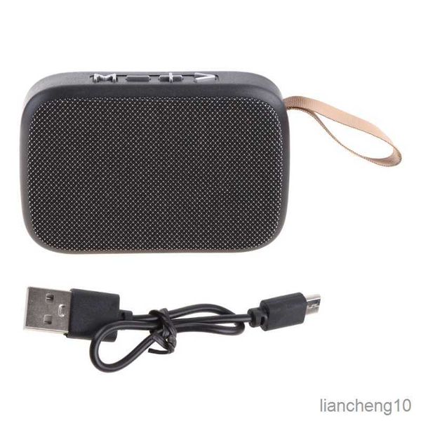 Haut-parleurs portables Carte de support de subwoofer compatible Bluetooth sans fil Petit lecteur radio Sport portable extérieur R230731