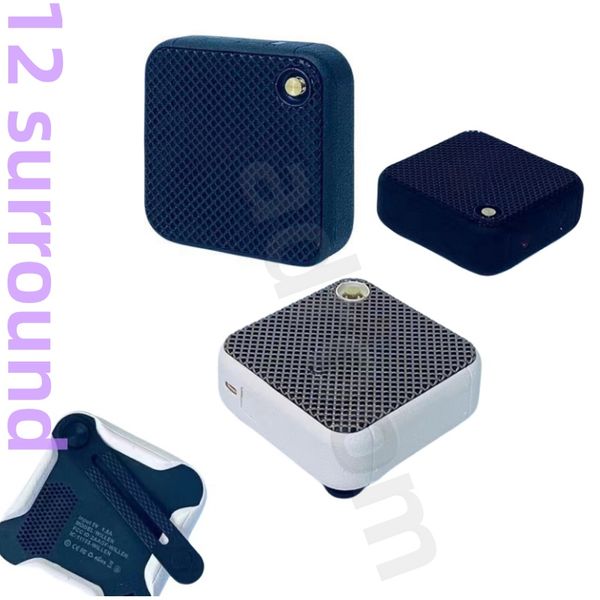Haut-parleurs portables Haut-parleur Bluetooth sans fil Mini Portable petit pistolet en acier sous-haut-parleur lourd Mini système sonore de canon de poney extérieur Portable