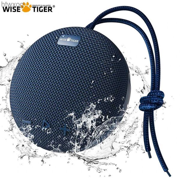 Haut-parleurs portables WISETIGER haut-parleur de sport de plein air Bluetooth IPX7 étanche TypeC Charge boîte de son TWS Surround Audio BT5.0 haut-parleur 5W boîte à musique YQ240124